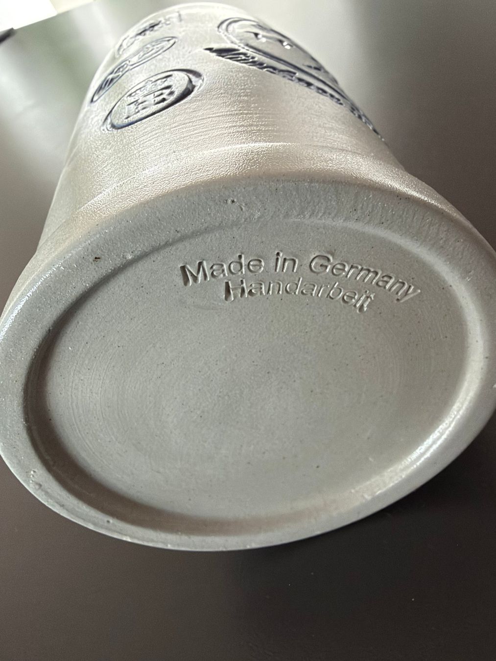 Bicchieri: Steinzeug 1l Massbier mit Zinndeckel – Usato da Cham venduto da Mg6045 6