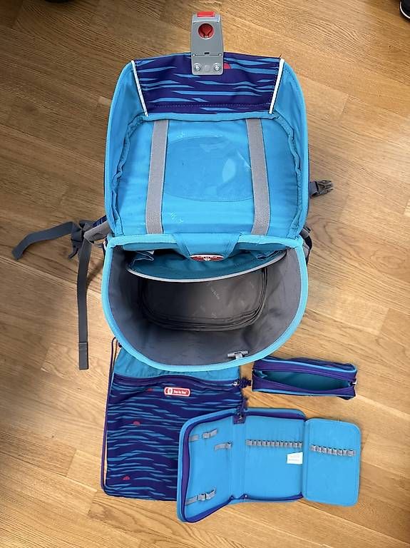 Step by Step Borse & Zaini: Step by Step Schulthek blau violett – Usato da Pfungen venduto da Mafo88 1