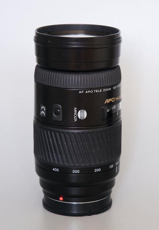 MINOLTA APO TELE ZOOM 100-400mm F4.5-6.7付属品 - レンズ(ズーム)