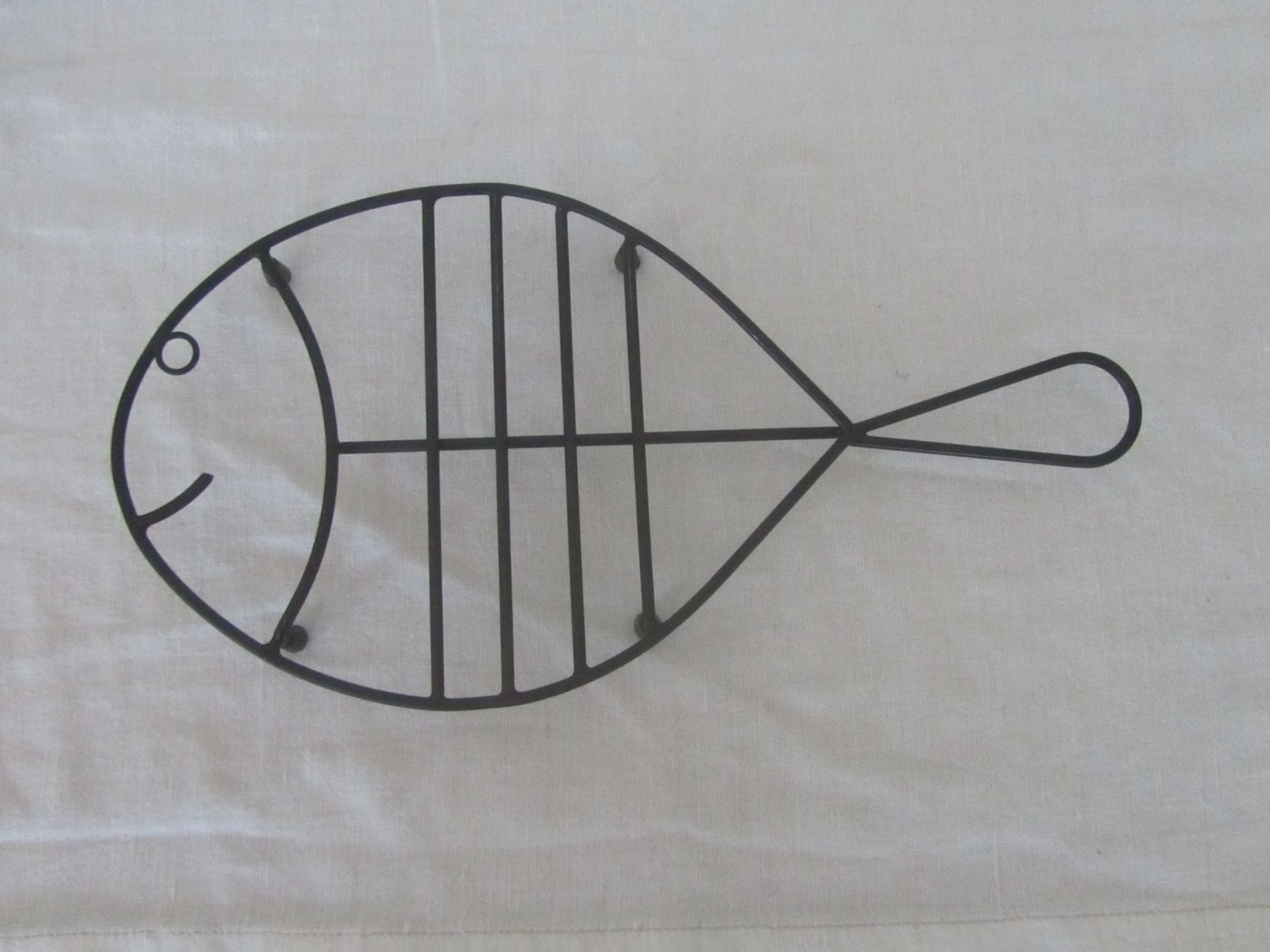 Sottobicchieri: Mid Century - Fisch - Topfuntersetzer Topfhalter – Usato da Seengen venduto da mikelele