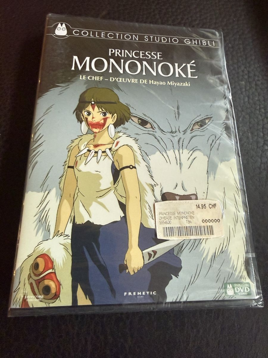 Alle DVDs: Studio Ghibli: Princesse Mononoké – Gebraucht aus Troinex von grigri2020