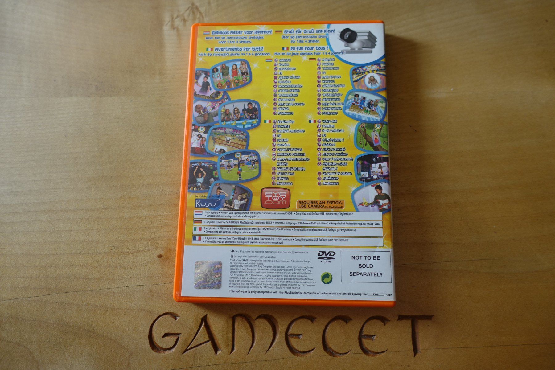 Sony Giochi: EyeToy: Play 3 – Usato da Steinach venduto da Gamecet 2