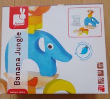 Baby Banana Jungle von Janod Holz Wippe ab 18 Mt. Elefant