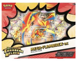 Pokémon Erhabene Helden Mega-Flambirex ex Kollektion OVP🇩🇪