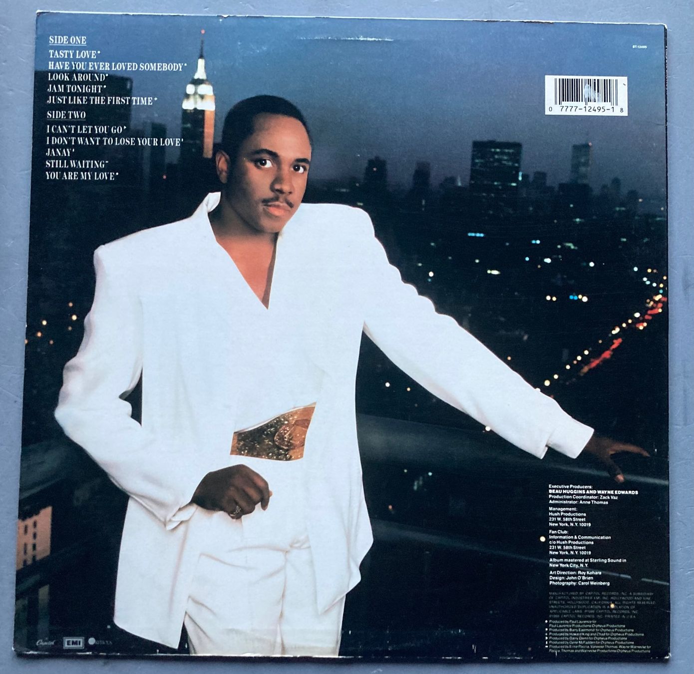 Schallplatten: FREDDIE JACKSON - JUST LIKE THE FIRST TIME – Gebraucht aus Poliez-Pittet von Newtown-Records 1