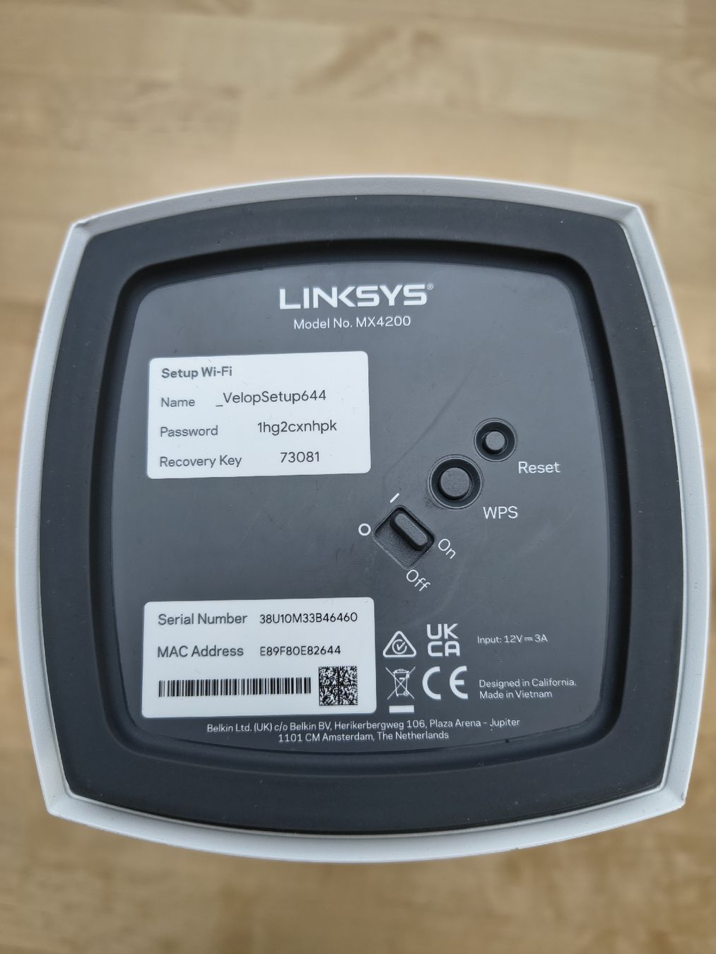 Linksys Modem & Router: WiFi 6 router Linksys Velop MX4200 with latest OpenWRT – Usato da Rebstein venduto da sho_7yky 2