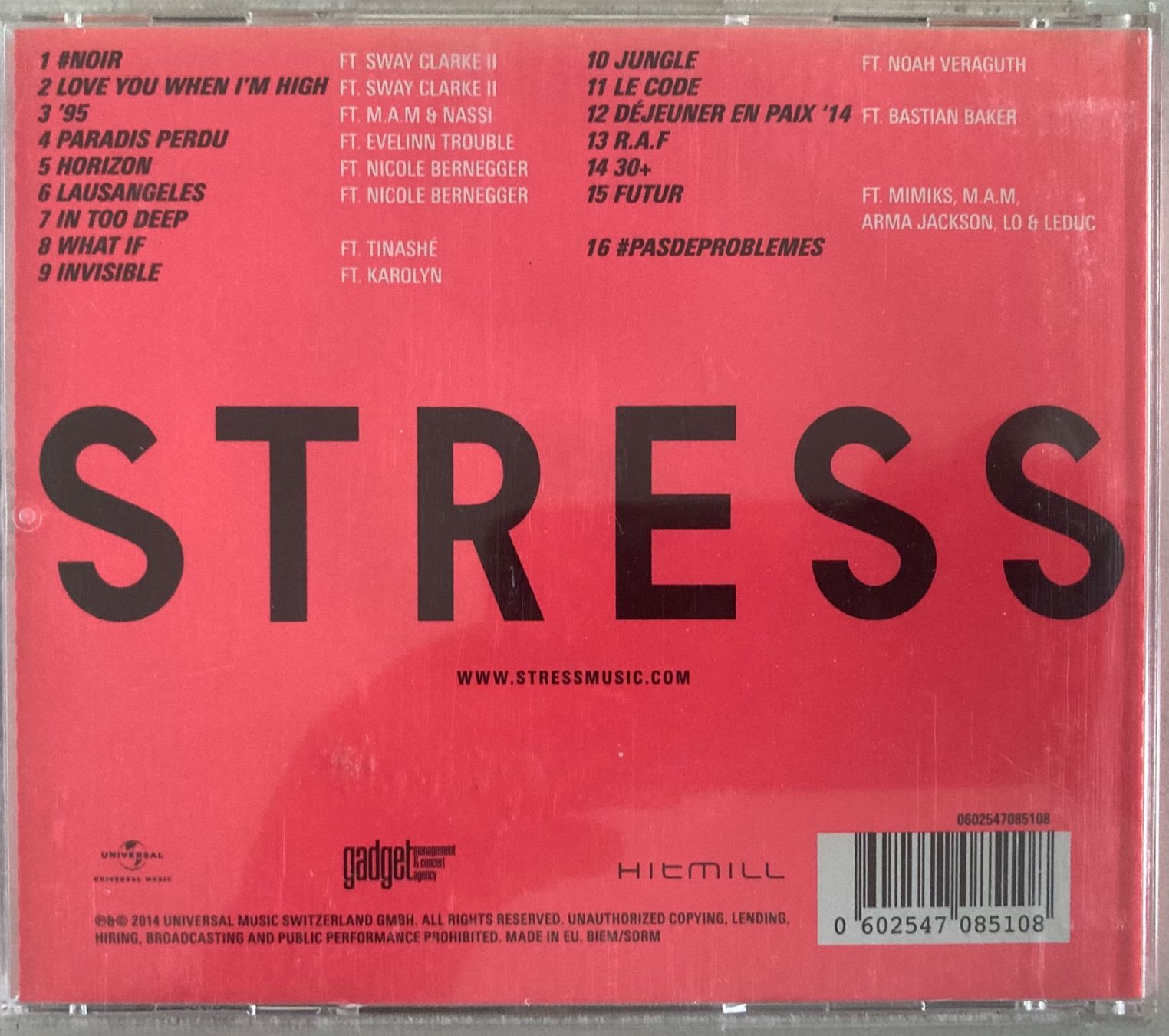 CD: STRESS - STRESS – Usato da Poliez-Pittet venduto da Newtown-Records 1