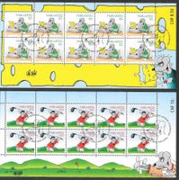 Kleinbogen Serie 1158 - 1159 Comics Uli Stein ET 8.3.2005