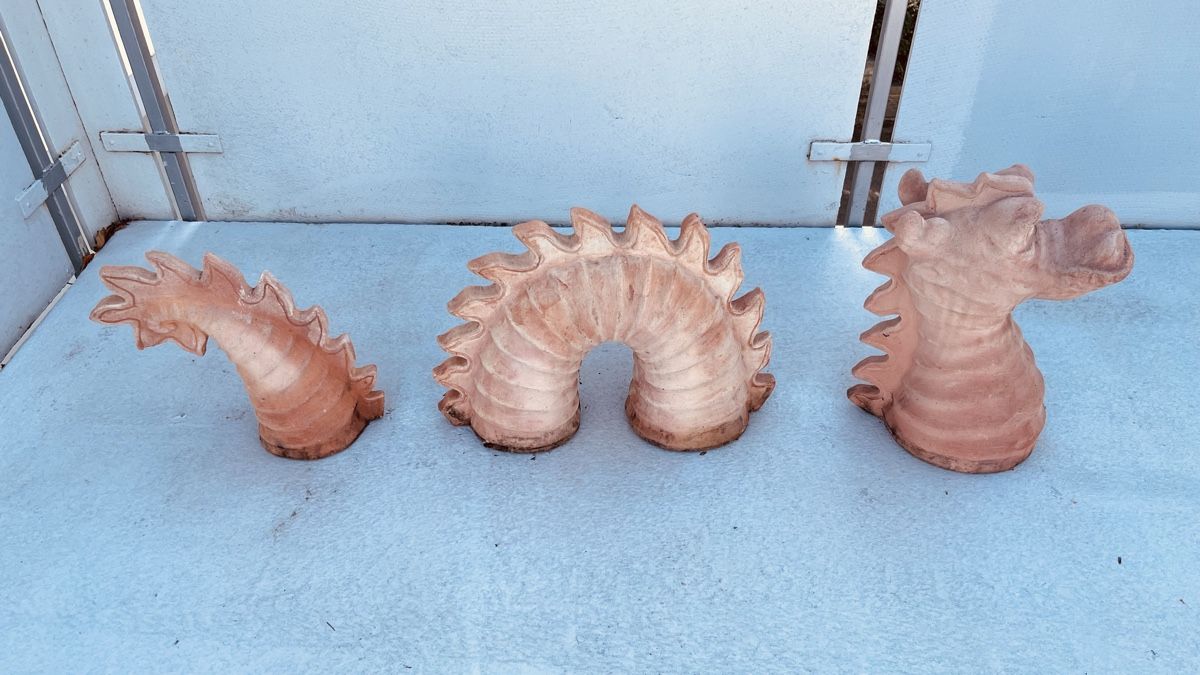 Figuren: Drachen Gartenfigur – Gebraucht aus Pfäffikon SZ von wino1