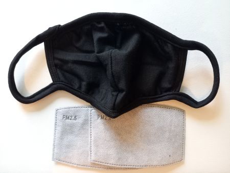 Gesichtsmasken Mundschutz Baumwolle inkl. 2 Filter