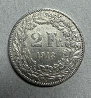 Silberner 2.- Jg. 1913 in schönem Zustand (122)