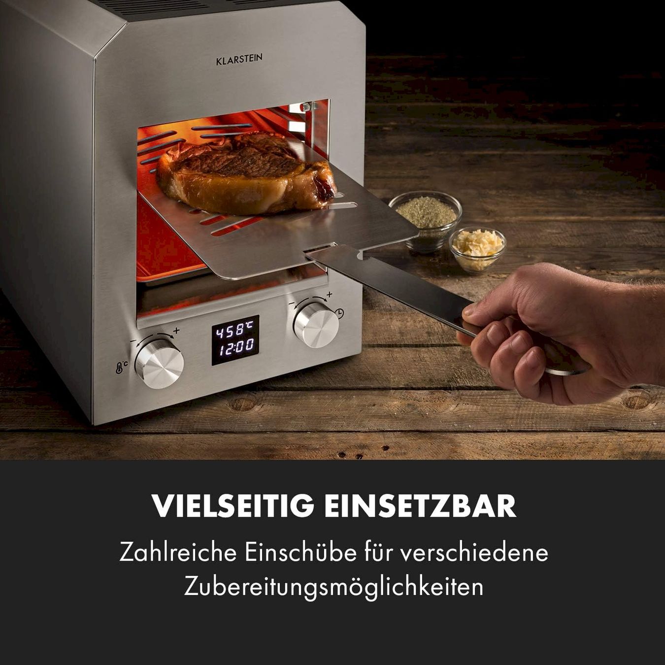 Griglie: Hannibal Hochtemperaturgrill 2200W – Nuovo e nell'imballaggio originale da Bottighofen venduto da zaap 5