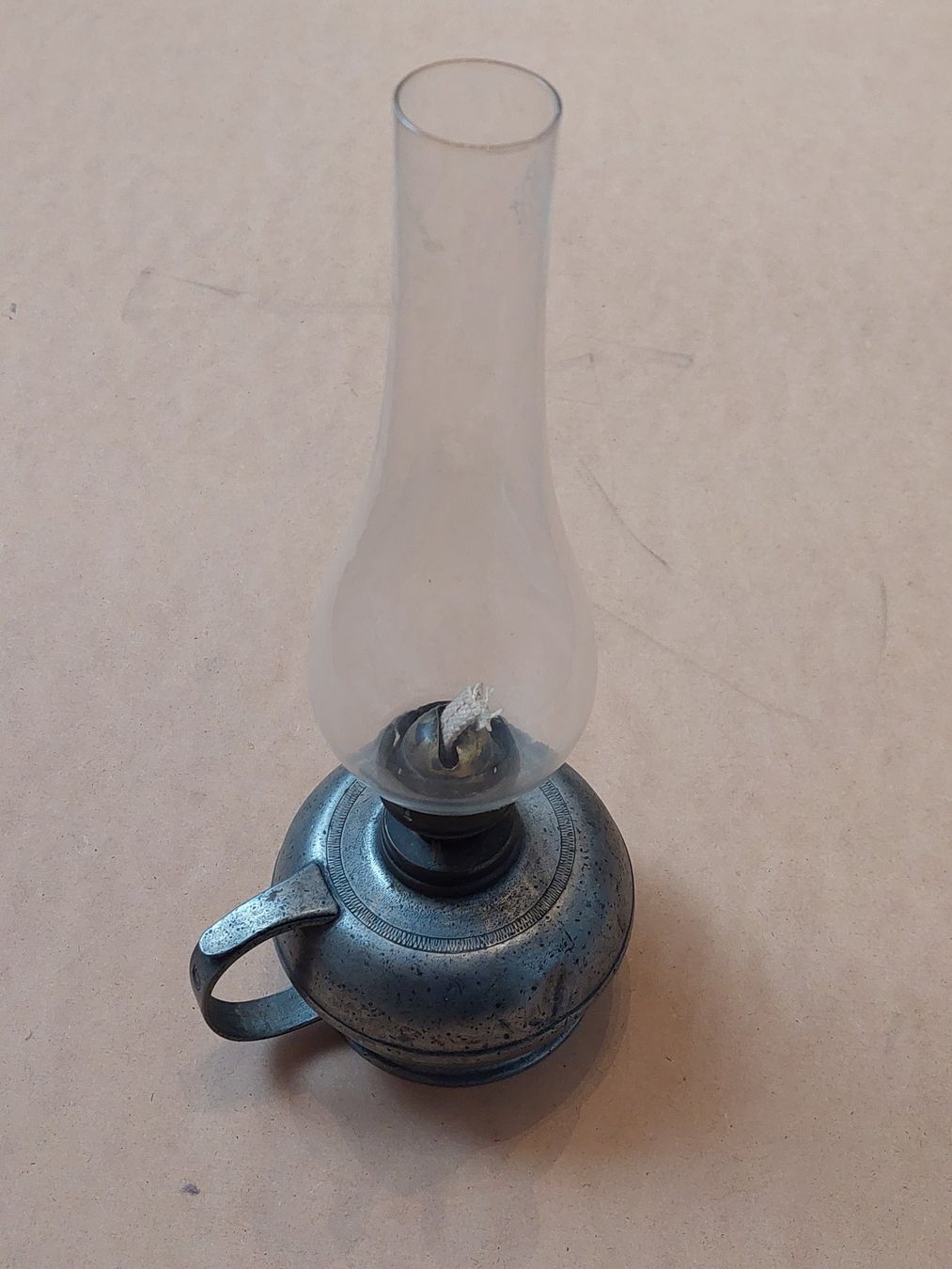 Lampade: schlichte Hand-Petrollampe – Usato da Obfelden venduto da Kleha