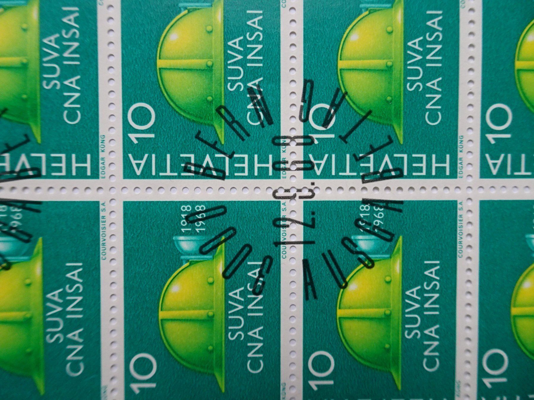 Tous les timbres: 1968 – Neuf (Voir description) à Aadorf par Chnorli-Furz 1