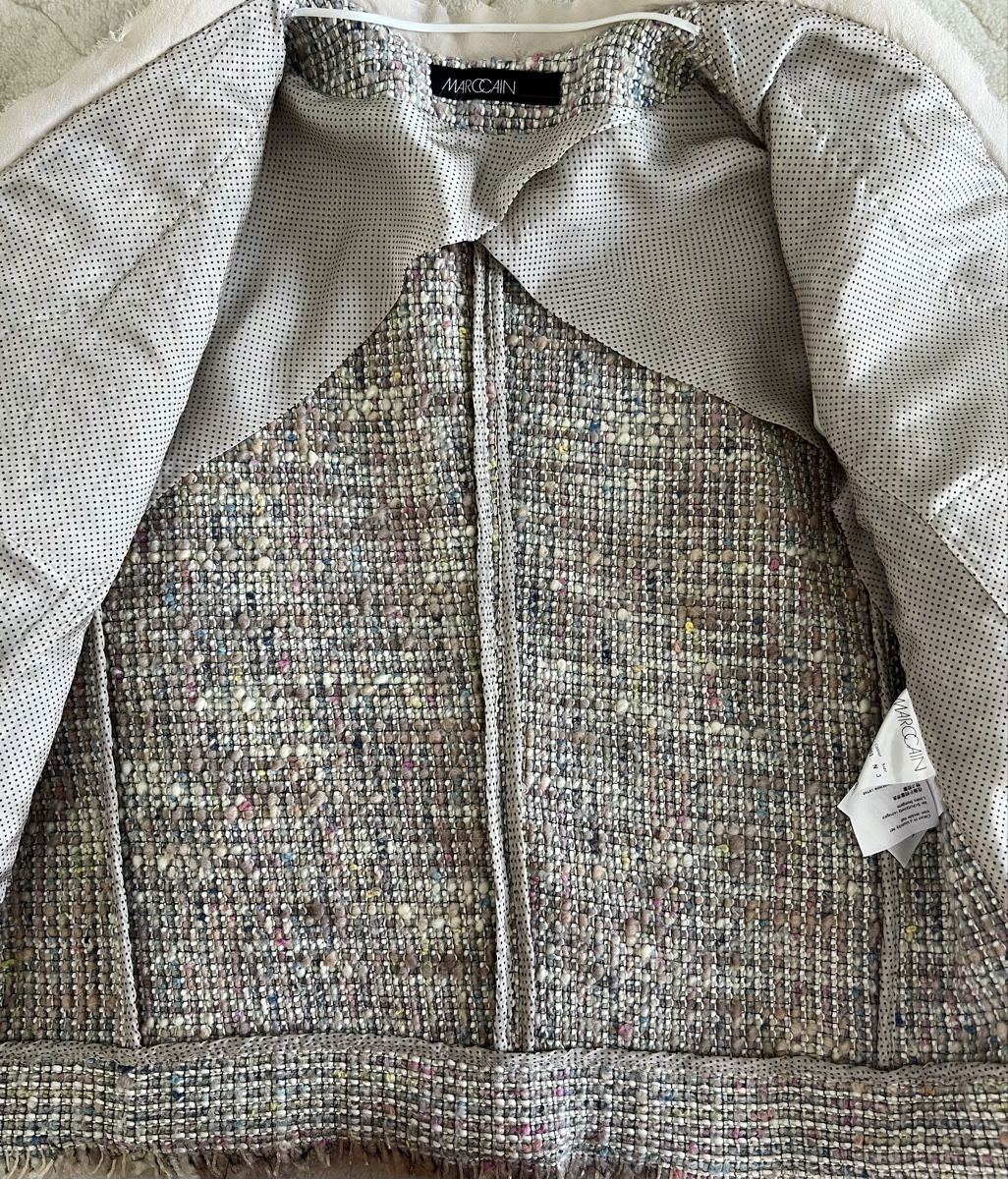 Marc Cain Vestes: MarcCain Tweed Jacke, Grösse N3 – D'occasion à Uster par Family_Boutique 8