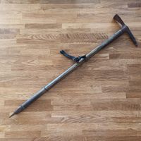 Vintage Eispickel, Holzschaft