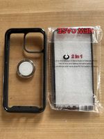 2in1 iPhone 13 Pro Max Hüllen mit Ring Schwarz Neu!
