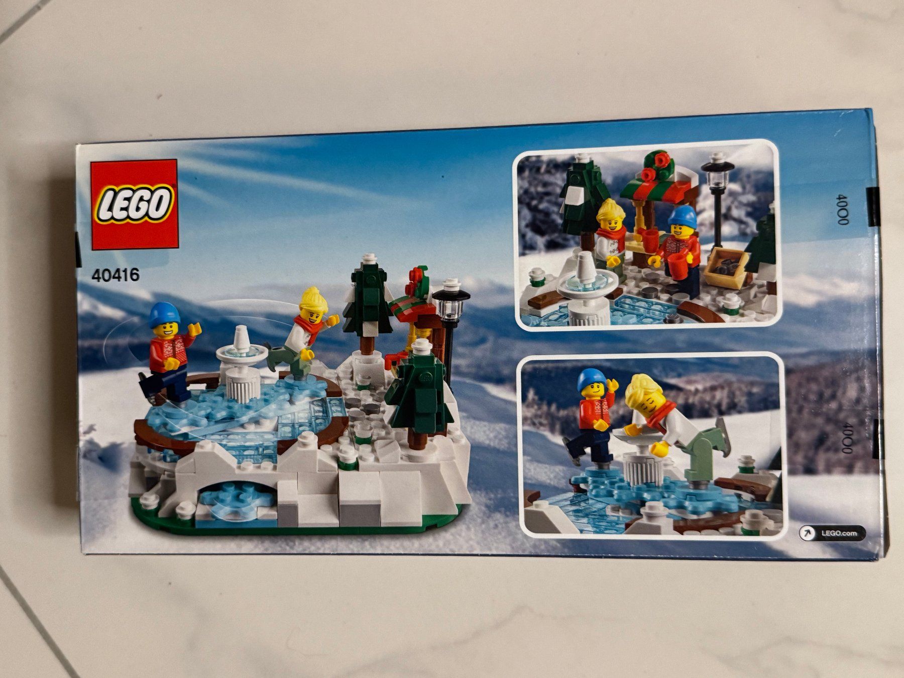 Lego Kit di costruzioni: LEGO Eislaufplatz - 40416 NEU und OVP – Nuovo e nell'imballaggio originale da Uhwiesen venduto da mic_kd6g