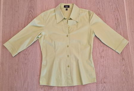 MEXX Damen Bluse, Gr. 34, hellgrün