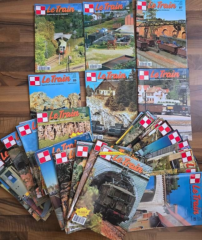 Revues & Magazines: 6 lots de magazines de modélisme LE TRAIN – D'occasion à Lignières par grisoux41 1