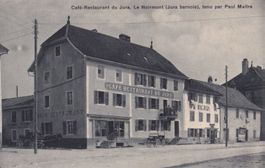 Le Noirmont Café-Restaurant du Jura tenu par Paul Mâitre
