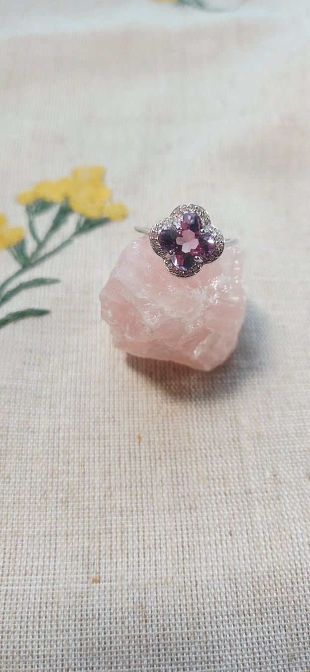 Anelli: NEW - S925 Amethyst Ring (Adjustable) – Nuovo (secondo la descrizione) da Zürich venduto da cin_wcf6 4