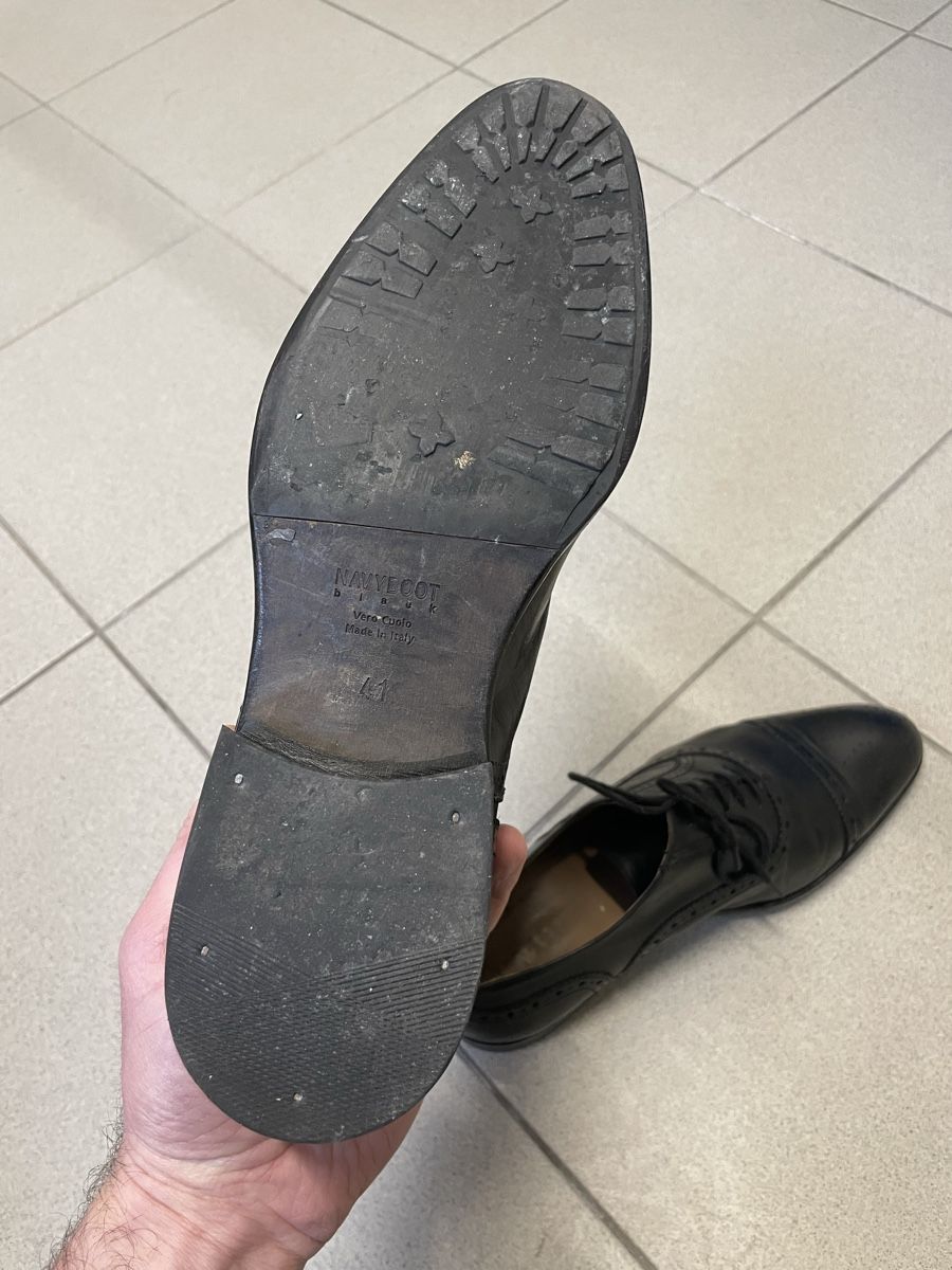 Navyboot Scarpe da uomo: Navyboot Schuhe, Full Brogue, schwarz, Gr. 41 – Usato da Zürich venduto da knipso 4