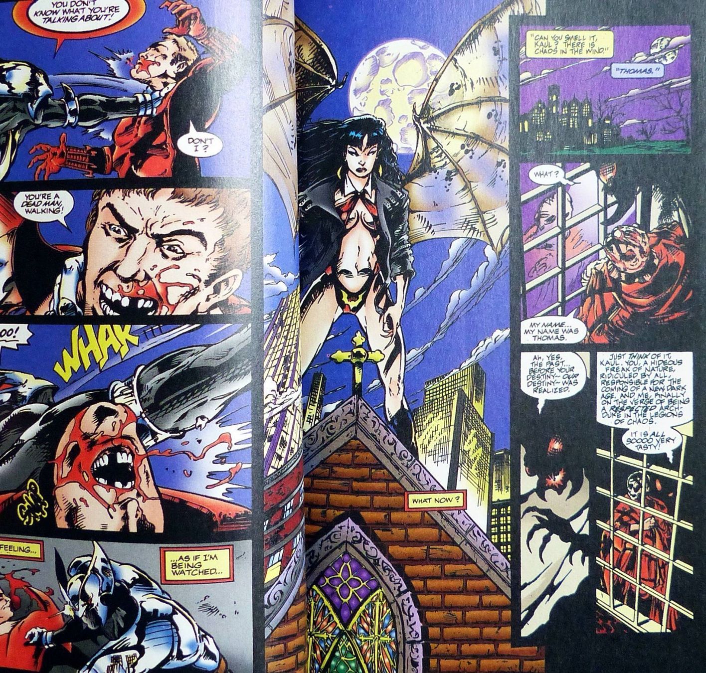 Fumetti: SEXY VAMPIRELLA SHADOWHAWK COMPLETE 2 BOOK STORY 1995 – Usato da Lugano venduto da YouWantUS 3
