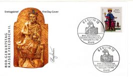 800. GEBURTSTAG KAISER FRIDRICH II. ERSTTAGSBRIEF - MA110