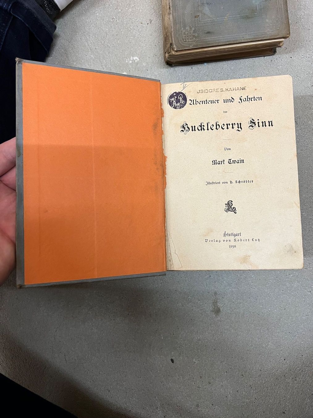 Libri: Mark Twain Sammlung 1898 – Usato da Glattpark(Opfikon) venduto da ale_mg8x 4