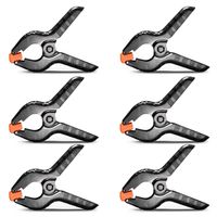 Pinces de serrage en plastique 6 pièces (6,5 cm) réparation