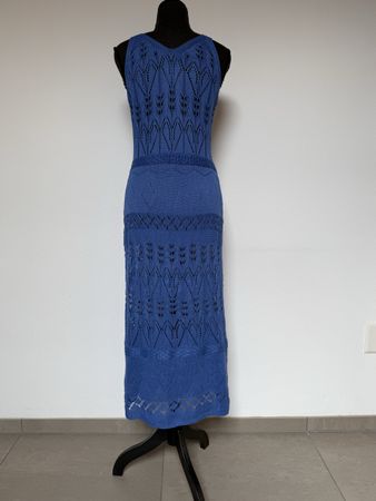 Feinstrick Maxikleid