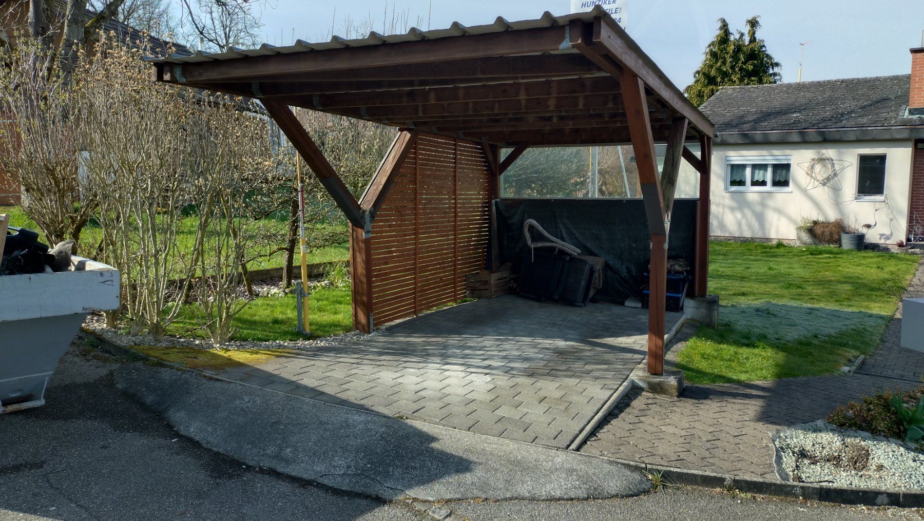 Carport Gebraucht Zu Verschenken