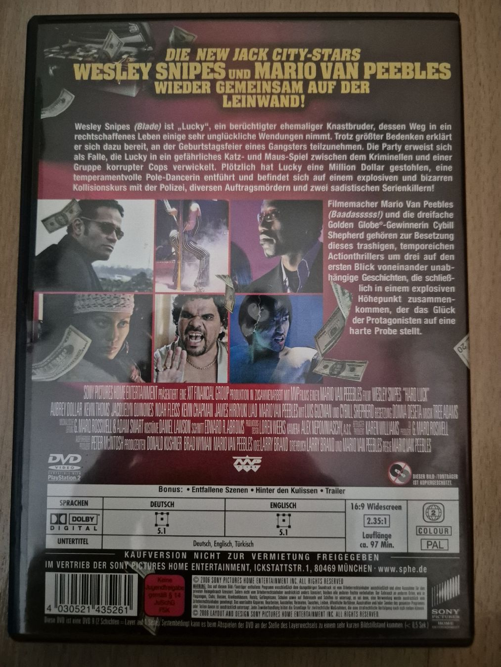 Tutti i DVDs: Hard Luck DVD – Usato da Lindau venduto da Hammy0740 1