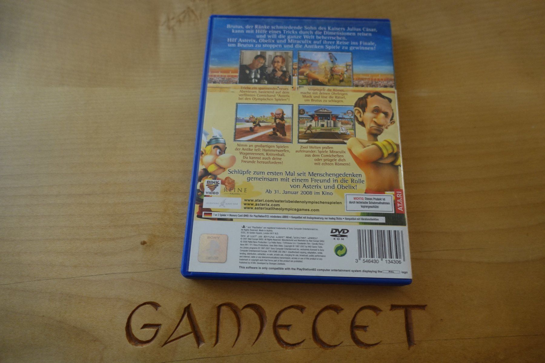 Sony Giochi: Asterix bei den Olympischen Spielen – Usato da Steinach venduto da Gamecet 3