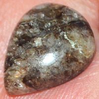 Cabochon L-6204 – Mica Schist Glimmerschiefer 17x13mm