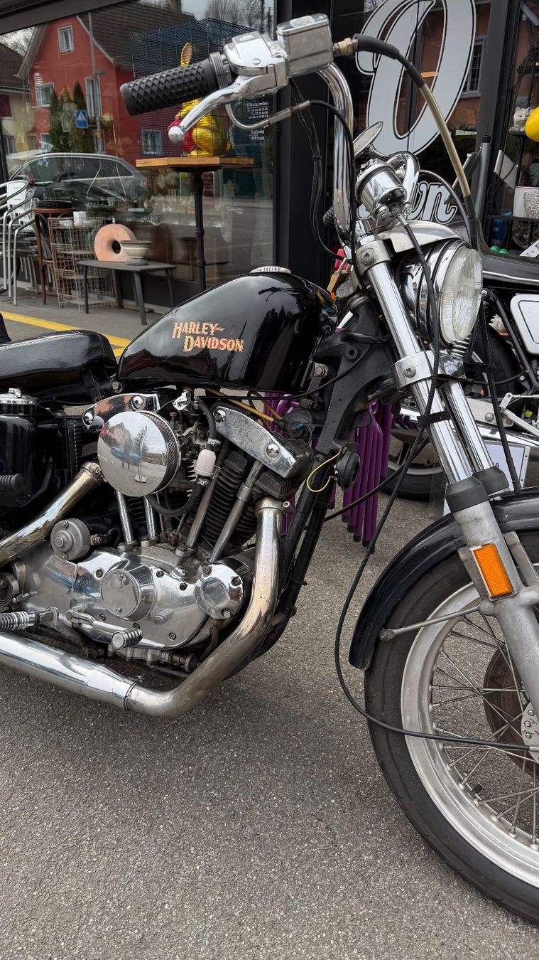 Harley-Davidson Chopper: Harley-Davidson, Ironhead 1974 – Usato da Wildegg venduto da otown-brocki 1