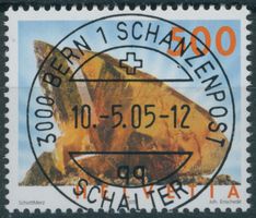 2005 - Mineralien - Ersttag Voll Stempel ET