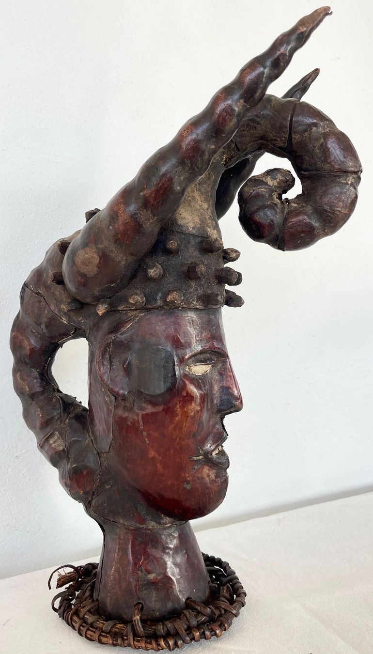 Skulpturen & Statuen: seltene antike Kult Skulptur Ekoi Figur Nigeria 38 cm – Gebraucht aus Rüthi (Rheintal) von Kunsthaus777 4
