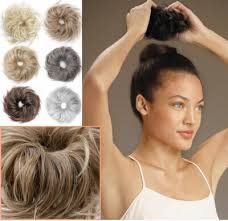 Parrucche: Hair Scrunchie - Echthaar Haargummi – Nuovo e nell'imballaggio originale da Salez venduto da EMERCARO 5