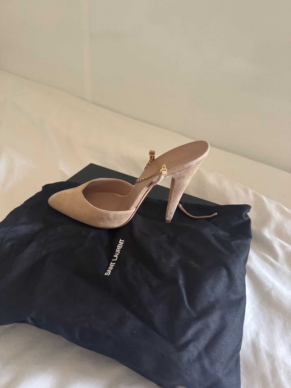 Saint Laurent Damenschuhe: Saint Laurent Runway Chain Heel – Gebraucht aus Zürich von mha_dpn6 5
