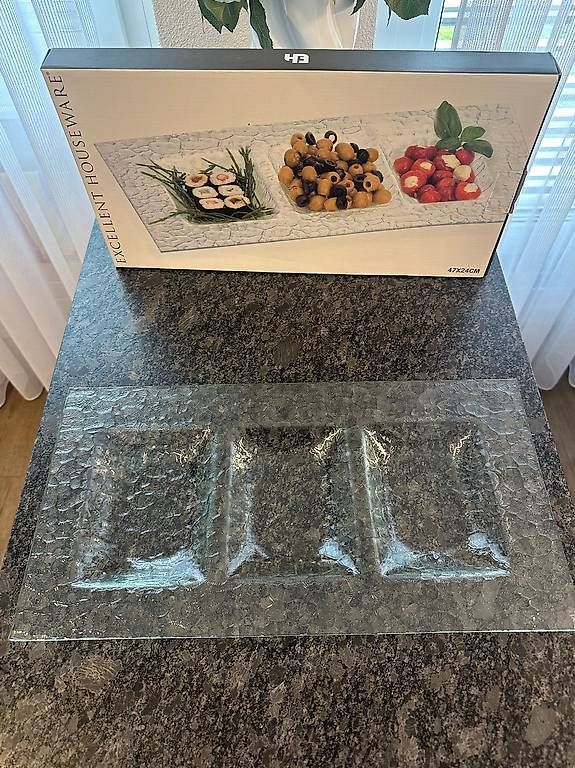 Servierplatten: Apero Platte 3 Fach – Gebraucht aus Schlieren von Dave5699 1