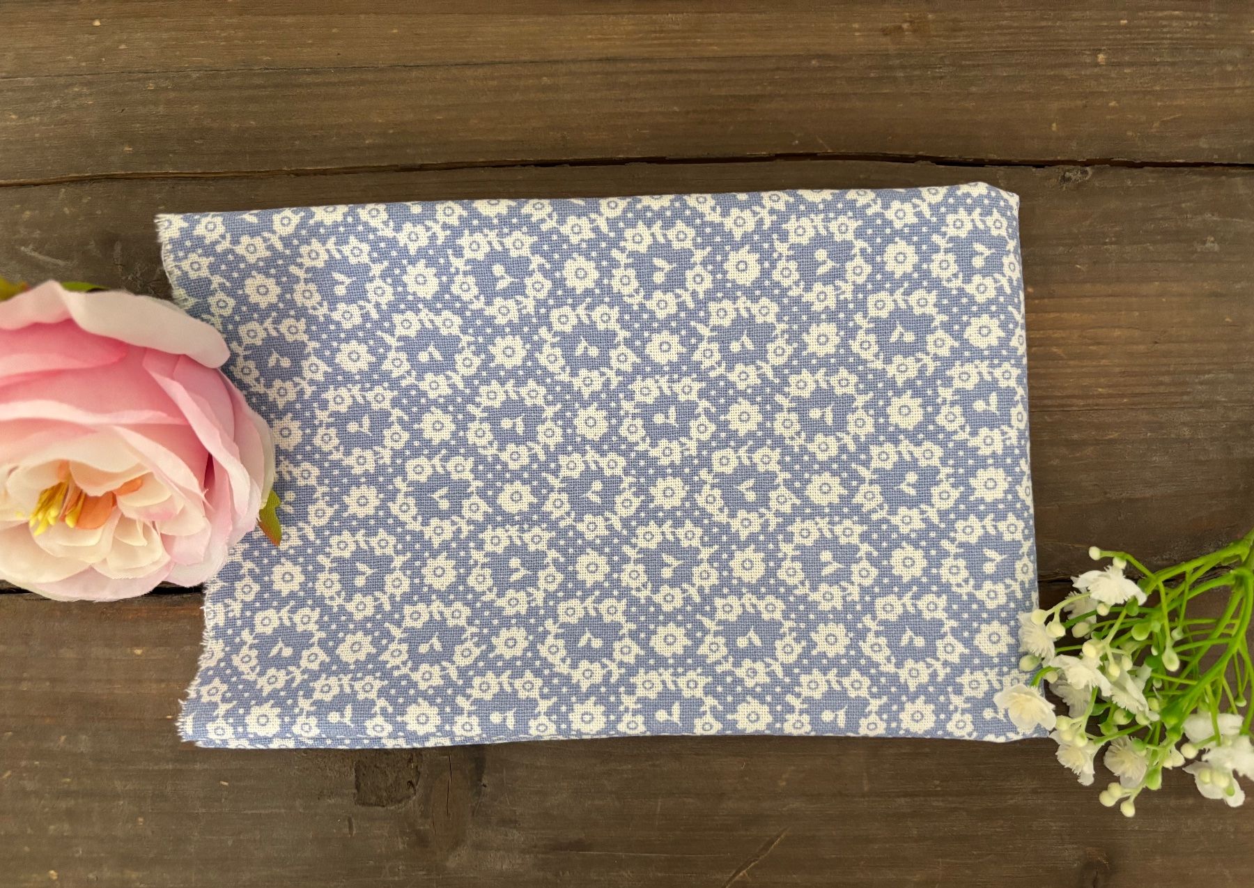 Tessuti: Greengate Baumwollstoff 'Fay Blue' – Nuovo (secondo la descrizione) da Luzern venduto da celine7373 1
