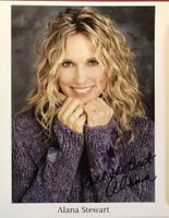 Alana Stewart Autogramm signiert Foto 20x25cm