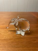 Glaselefant Briefbeschwerer 6,5cm Kristall Glasfigur Deko