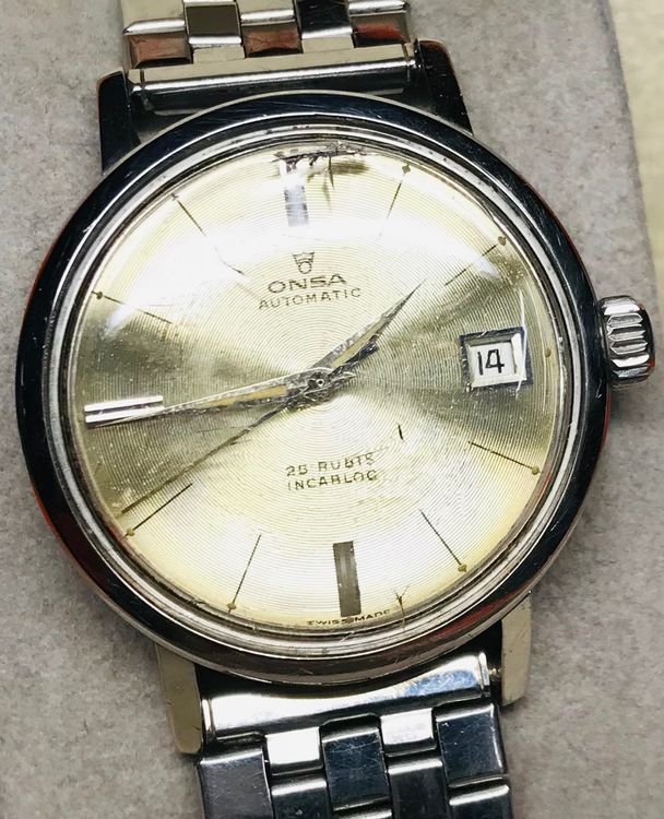 ONSA Herrenuhr Swiss-Made ( Automatic / 37 mm ) (Gebraucht) in ...