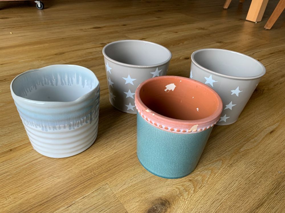 Lamela ML749 Blumentopf – Creme, 30x30x57 Cm, Aus Kunststoff Für Innen & Außen