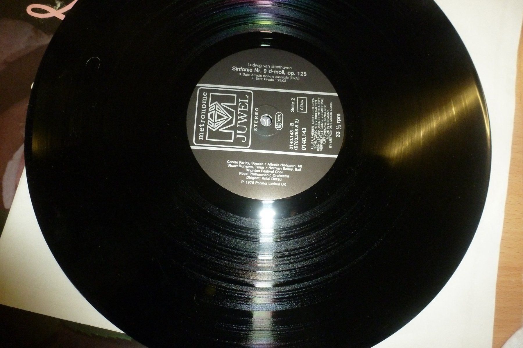 Dischi in vinile: Ludwig van Beethoven Royal Philharmonic – Usato da Emmen venduto da newdeal1970 1