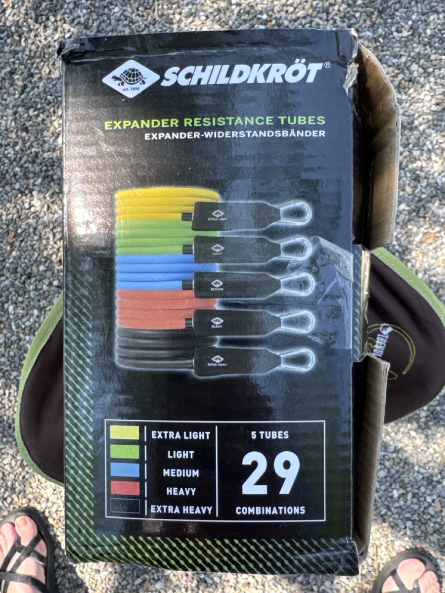 Hometrainer: Schildkröt Expander Resistance Tubes 5 Stk. neu – Nuovo e nell'imballaggio originale da Horgen venduto da CS75 2
