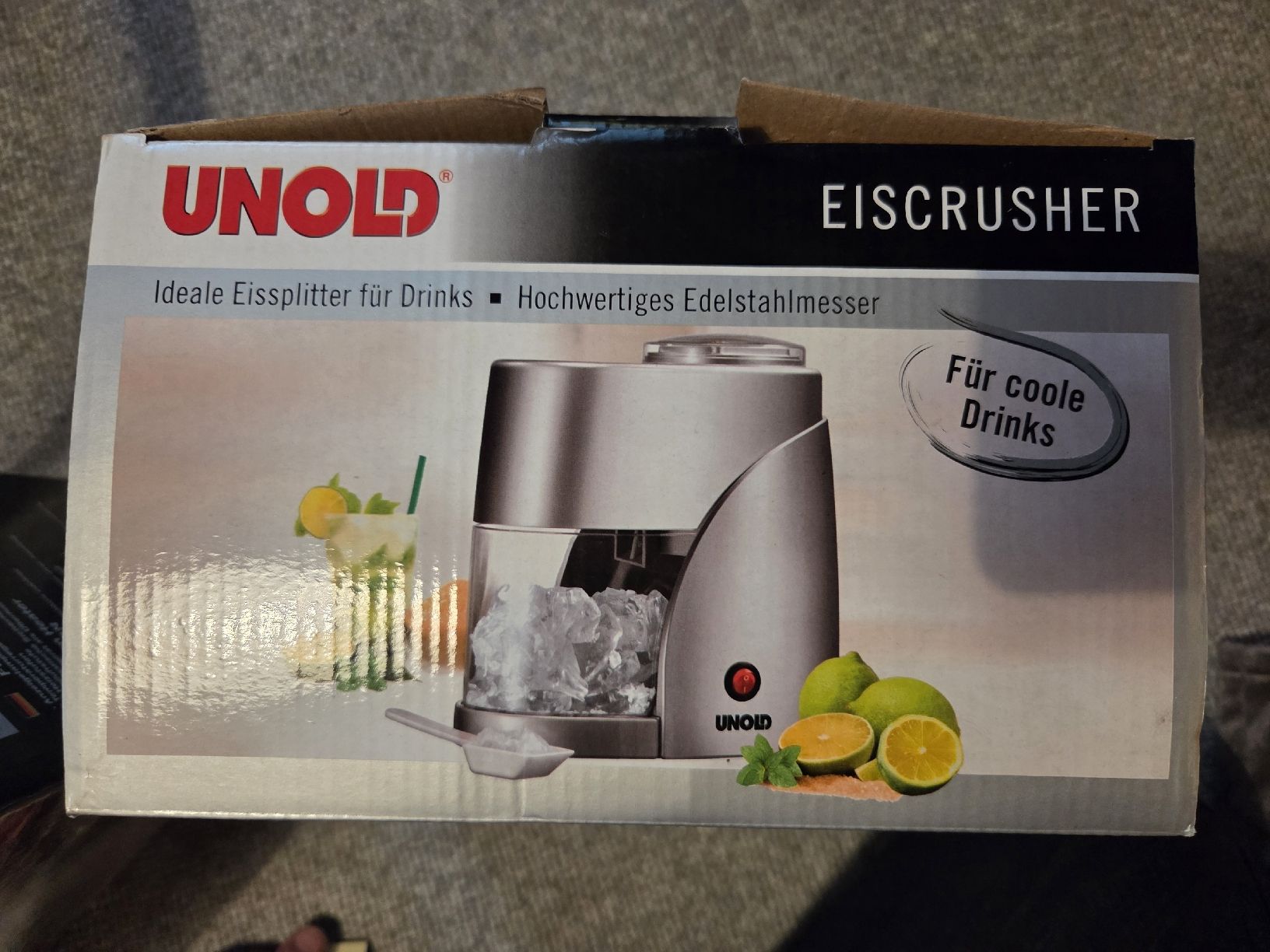 Appareils de cuisine: Eis-Crusher für coole Drinks. Unold. – Neuf (Voir description) à Reinach AG par FranziskaMendes